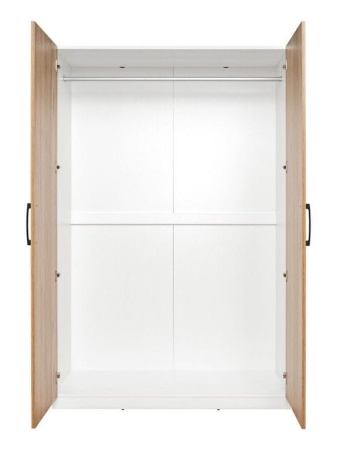 Szafa modułowa, garderoba, Rubic, 120x56x181 cm, dąb warmia, mat