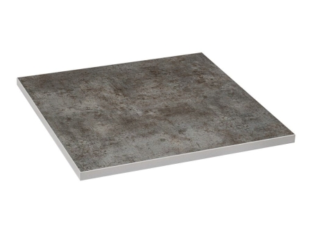 Łącznik do biurka, dostawka, Tim, 67x67x3 cm, ciemnoszary, mat