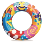 Koło plażowe do pływania dla dzieci, owady, Bestway, 56 cm