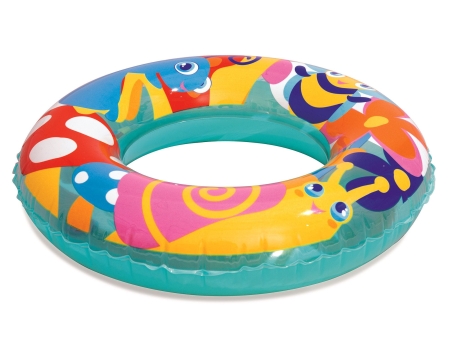 Koło plażowe do pływania dla dzieci, owady, Bestway, 56 cm