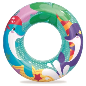 Koło plażowe dla dzieci, delfin, Bestway, 51 cm
