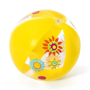Piłka plażowa, dmuchana, Bestway, 51 cm, żółty