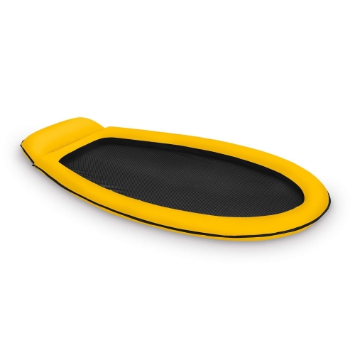 Przejdź do produktu Materac plażowy do pływania z siatką, Intex, 178x94 cm, żółty