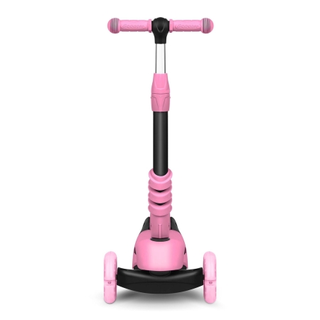 Hulajnoga trójkołowa, 3w1, Todi, 57x26x79 cm, różowy