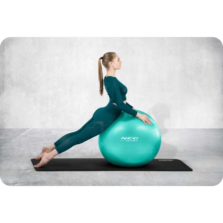 Piłka do aerobiku, fitness, NS-951, 65 cm, turkusowy