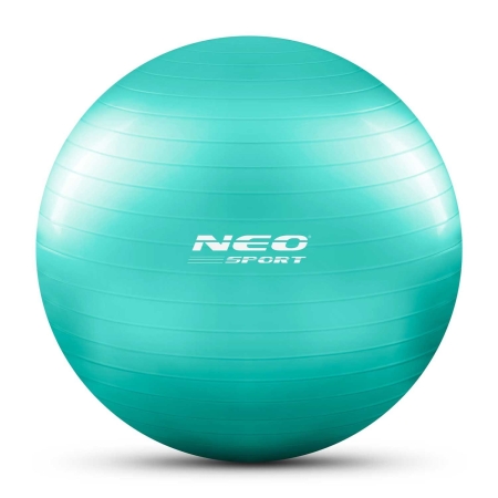 Piłka do aerobiku, fitness, NS-951, 65 cm, turkusowy