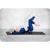 Roller do ćwiczeń, masażu, Neo-sport, 33x14 cm, czarno-niebieski