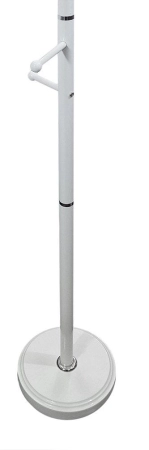 Wieszak na ubrania, Erin, 31x31x173 cm, biały