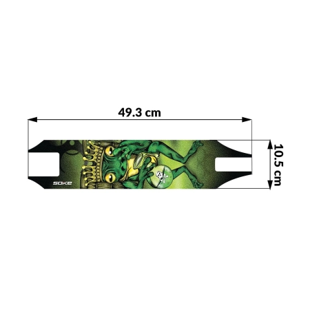 Papier ścierny, grip do hulajnogi, Pro, frog king