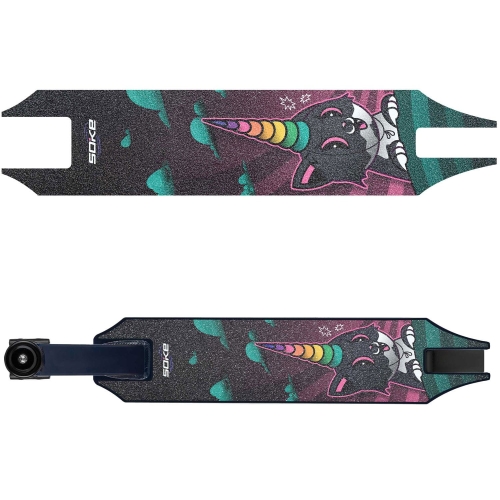 Przejdź do produktu Papier ścierny, grip do hulajnogi, Pro, rainbow cat