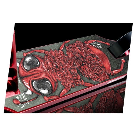 Hulajnoga dwukołowa, wyczynowa, SOKE XTR, czerwony