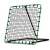 Bramka treningowa, rebounder, Neo-Sport, 100x100 cm