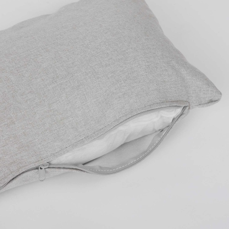 Fotel uszak z podnóżkiem do salonu, Norse, jasny szary