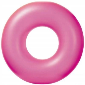 Koło do pływania, Intex, 91 cm, różowy