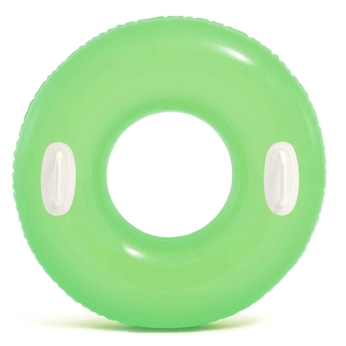 Przejdź do produktu Kółko do pływania z uchwytami, Intex, 76 cm, zielony