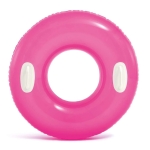 Kółko do pływania z uchwytami, Intex, 76 cm, różowy