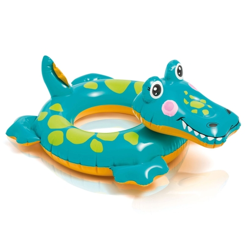 Przejdź do produktu Koło do pływania dla dzieci, aligator, Intex, 71x56 cm