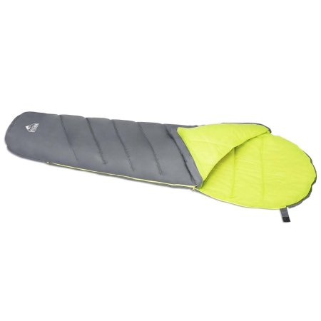 Śpiwór turystyczny, kempingowy, Bestway, zielony