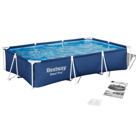 Basen stelażowy do ogrodu, 5w1, Bestway, 300x201x66 cm