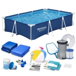 Basen ogrodowy, stelażowy, 16w1, Bestway, 300x201x66 cm