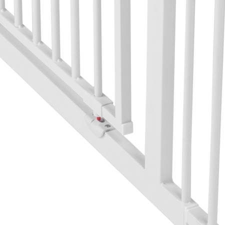 Barierka, bramka zabezpieczająca, Nukido, biały
