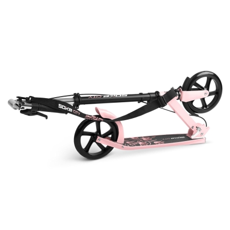 Hulajnoga dwukołowa, Soke City, czarno-różowa