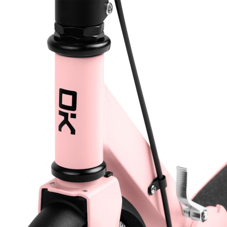 Hulajnoga dwukołowa, Soke City, czarno-różowa