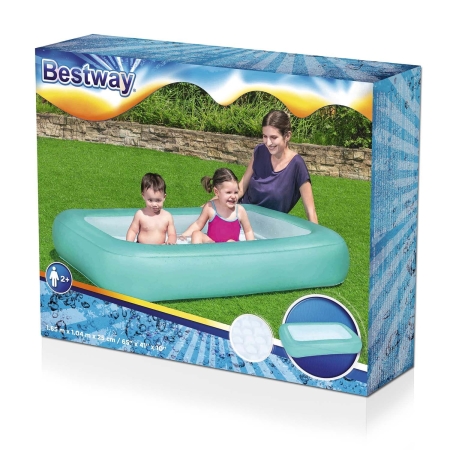 Basen dmuchany dla dzieci, Bestway, 165x104x25 cm, niebieski