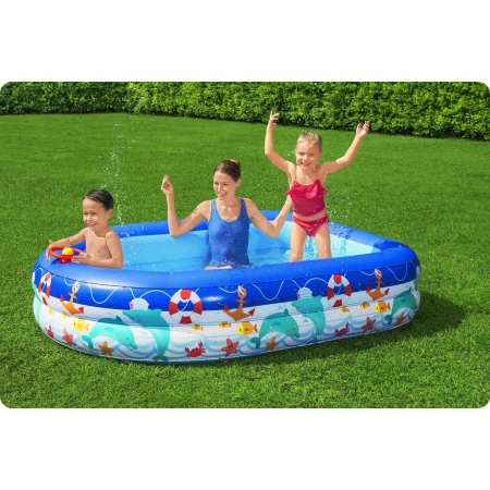 Basenik dla dzieci z daszkiem, Bestway, 213x155x132 cm