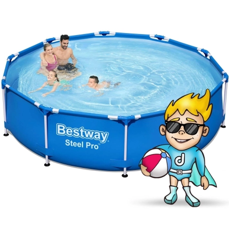 Basen ogrodowy, stelażowy, 16w1, Bestway, 305x76 cm