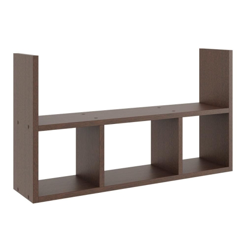 Przejdź do produktu Półka ścienna, regał wiszący, MONA, 79x18x45 cm, wenge, mat