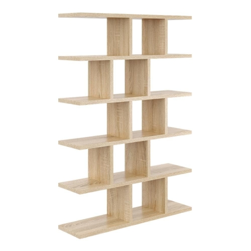 Przejdź do produktu Duży regał z półkami, biblioteczka, HOLT, 70x18x101 cm, dąb sonoma, mat