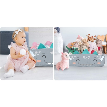 Mata interaktywna, edukacyjna, 3w1, Nessi, 110x100x53 cm
