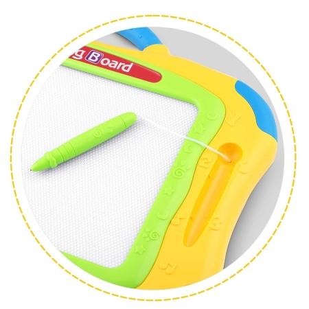 Znikopis, tablica do rysowania, Ricokids, żółty