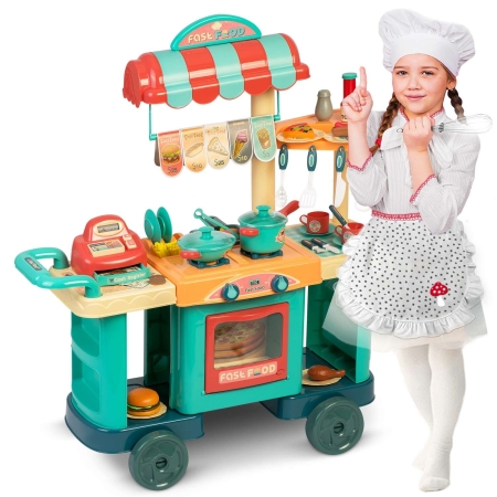 Kuchnia na kółkach dla dzieci, Ricokids