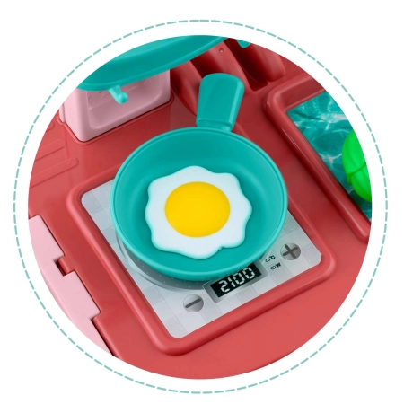 Mini kuchnia z walizką dla dzieci, Ricokids