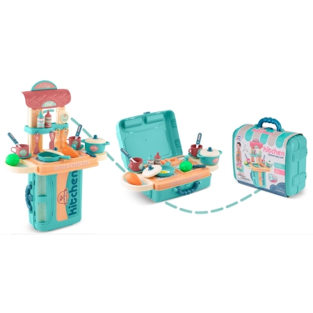Kuchnia z walizką dla dzieci, Ricokids