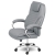 Fotel biurowy, gabinetowy, obrotowy, Batory, jasno szary
