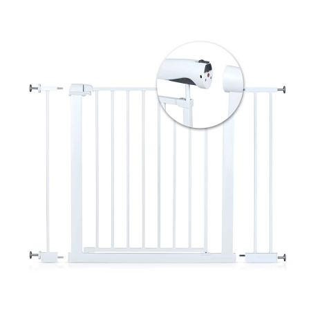 Barierka, bramka zabezpieczająca, Nukido, biały