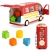 Zabawka edukacyjna, autobus, Ricokids, czerwony