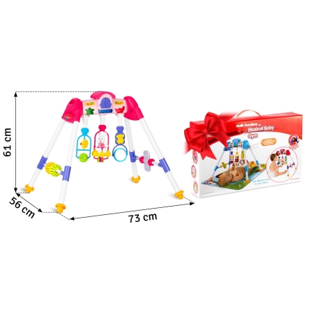 Pałąk interaktywny ze światłem i muzyką, Ricokids