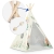 Namiot tipi dla dzieci, Nukido, 114x114x165 cm, beżowy