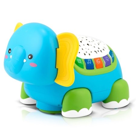 Zabawka edukacyjna, interaktywny słoń, Ricokids