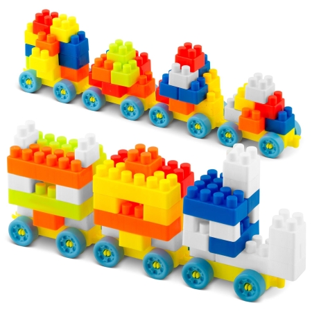 Duże klocki do zabawy, 300 szt, Ricokids