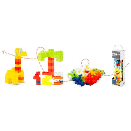 Duże klocki do zabawy, 300 szt, Ricokids