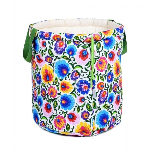 Przejdź do produktu Kosz na zabawki, 40x50 cm, bawełna, słowiańska miłość