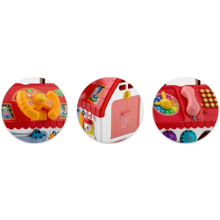 Zabawka edukacyjna, domek z telefonem, Ricokids