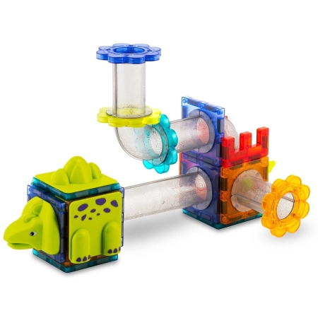 Klocki magnetyczne, raj dinozaurów, Ricokids