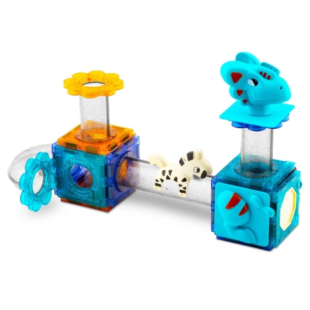 Klocki magnetyczne, raj dinozaurów, Ricokids