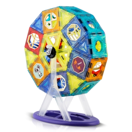 Klocki magnetyczne z karuzelą, Ricokids